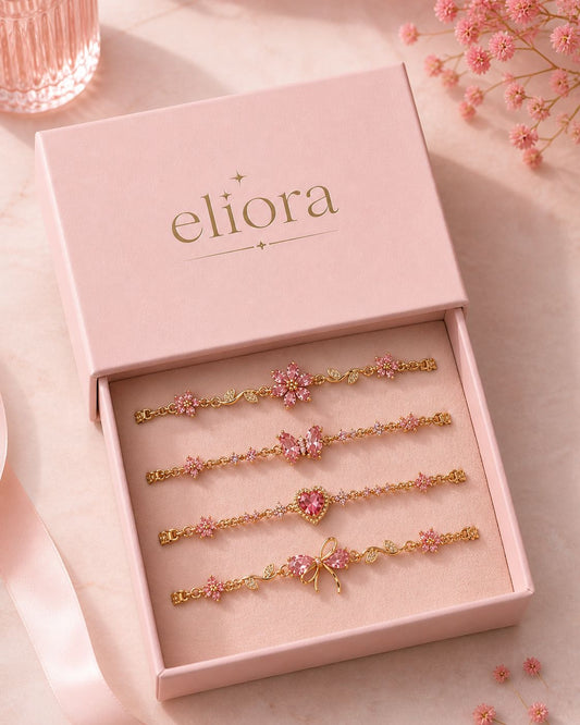 Coffret Bracelet Pink Blossom
